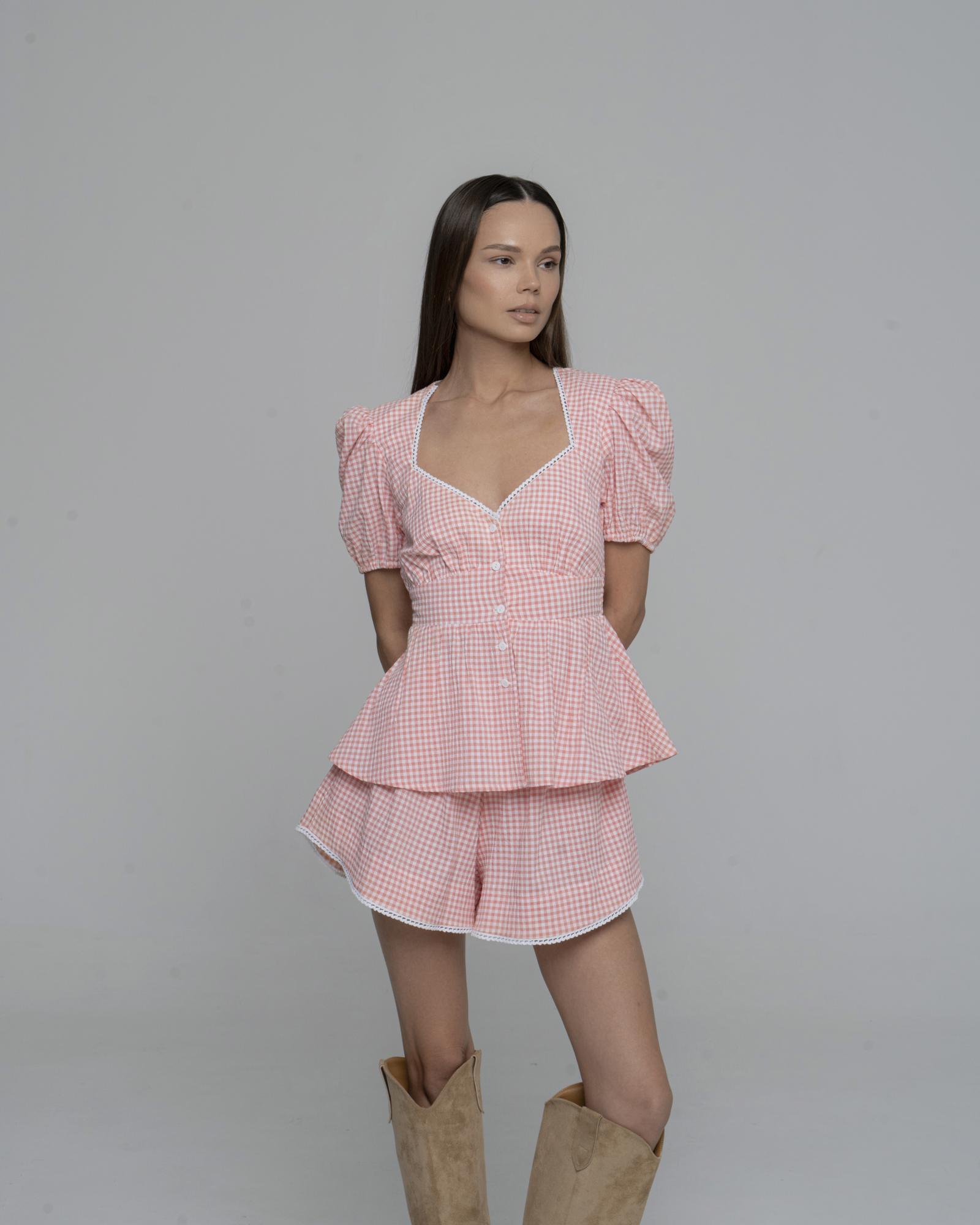 Блуза с баской Coral