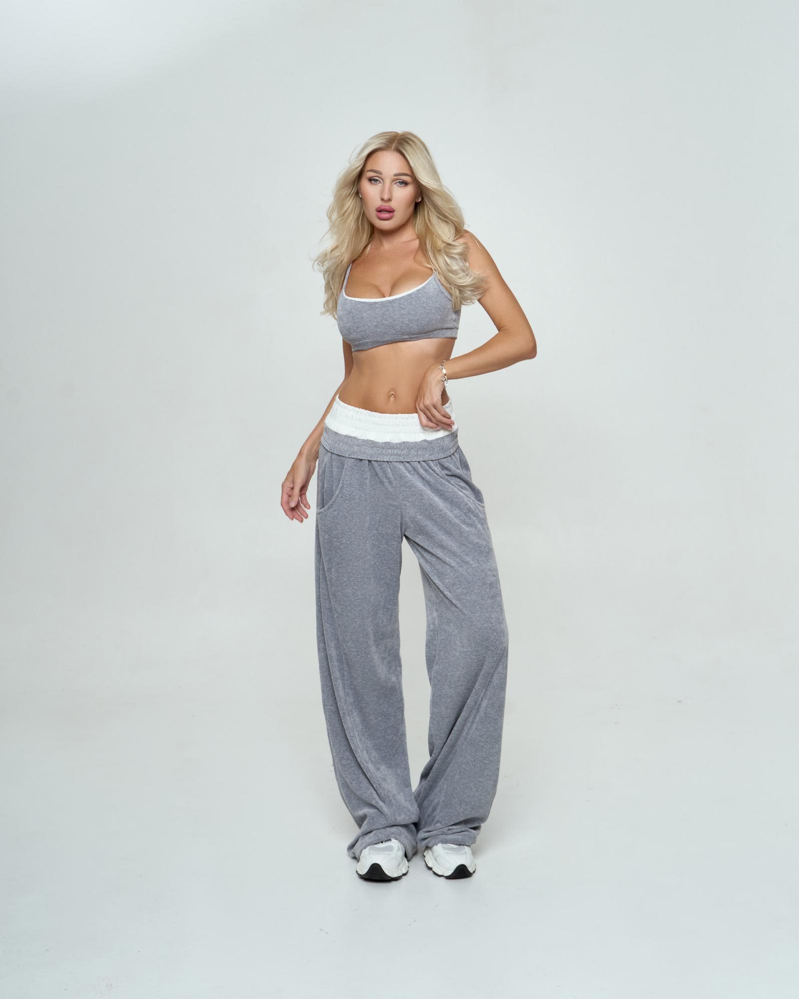 Палаццо велюр Melange