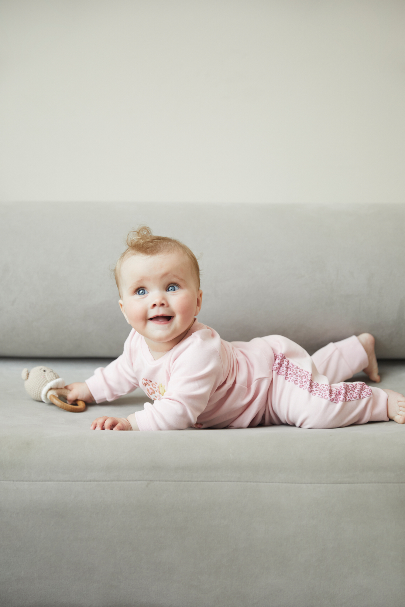 Джоггеры «Розовый леопард»