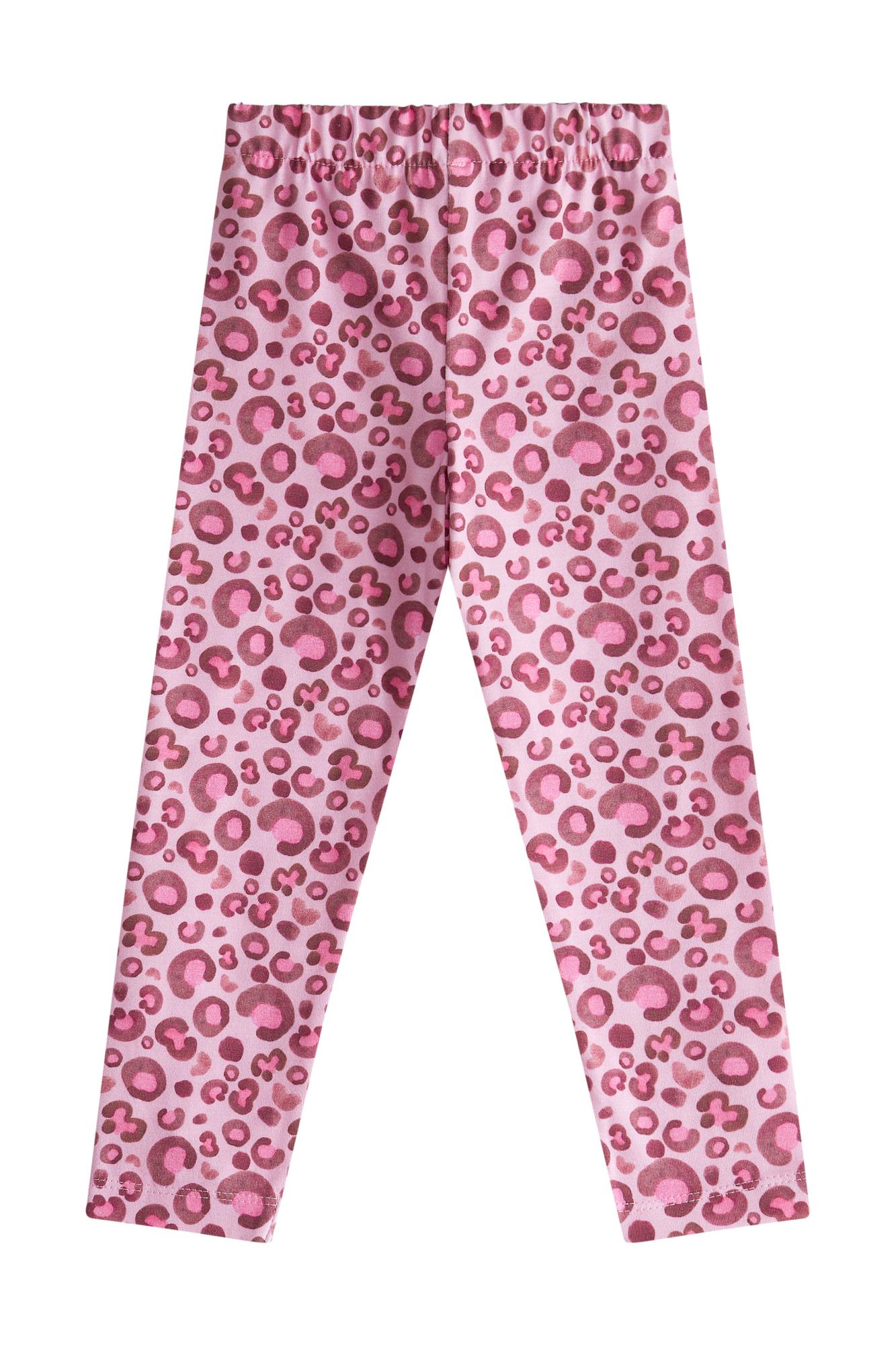 Лосины «Розовый леопард»