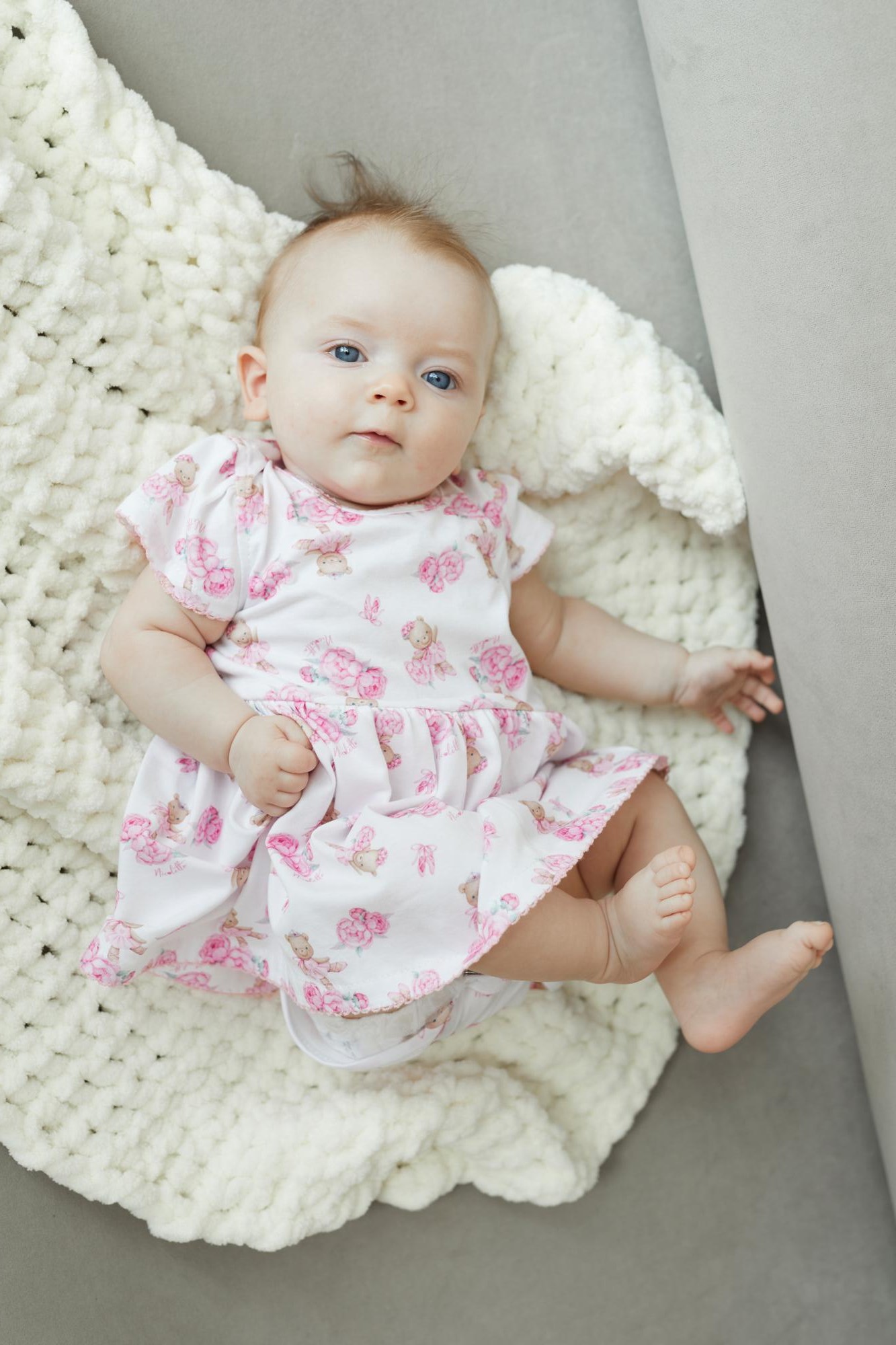 Платье-боди «Мишка балерина»