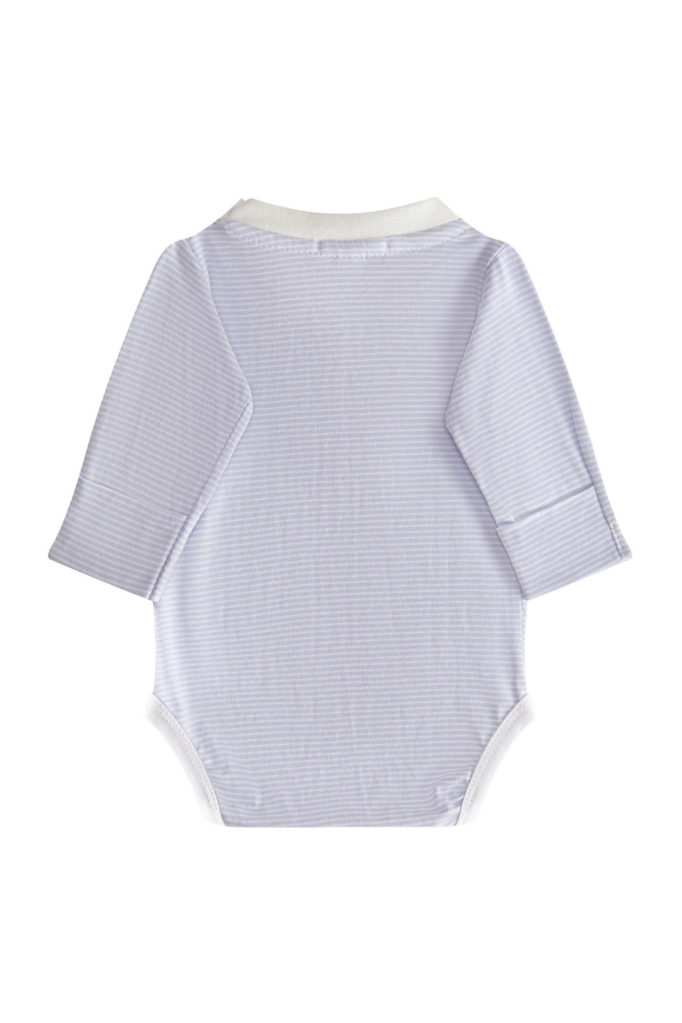 Боди-лонгслив в полоску