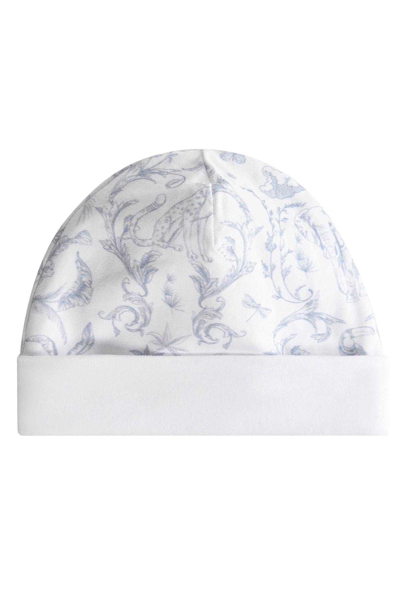 Шапочка «Джунгли», голубая