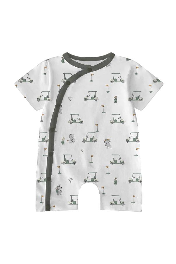 Песочник на кнопках «Машинки гольф» с планкой