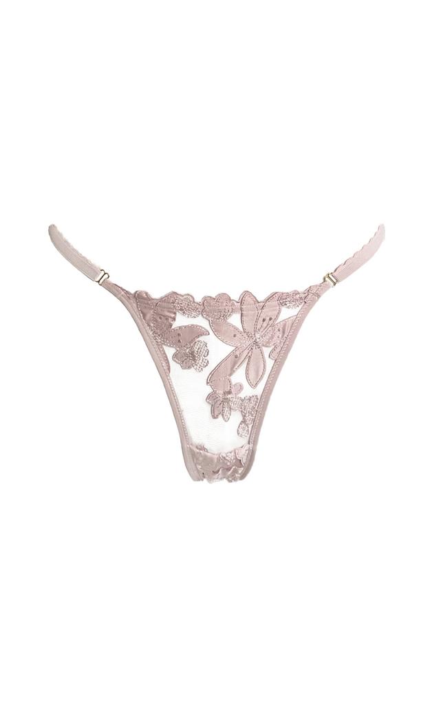 Трусики-стринги Les Fleurs Pink