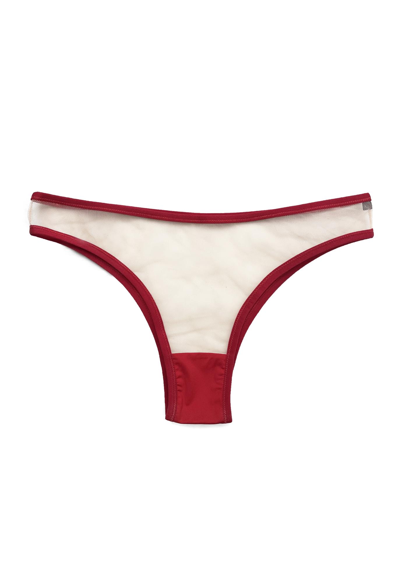 Трусики-бразильяно RED