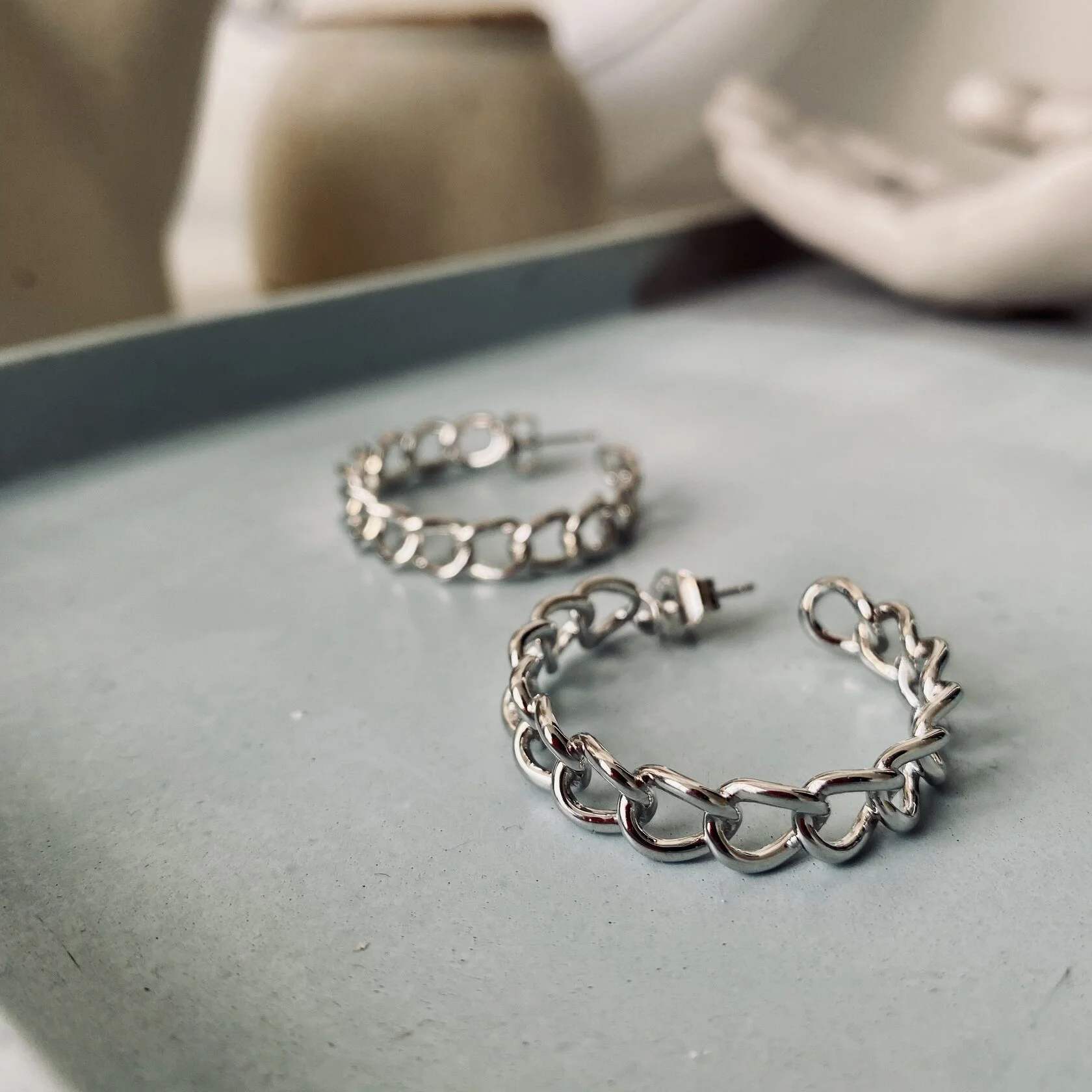 Серьги CARENA из серебра