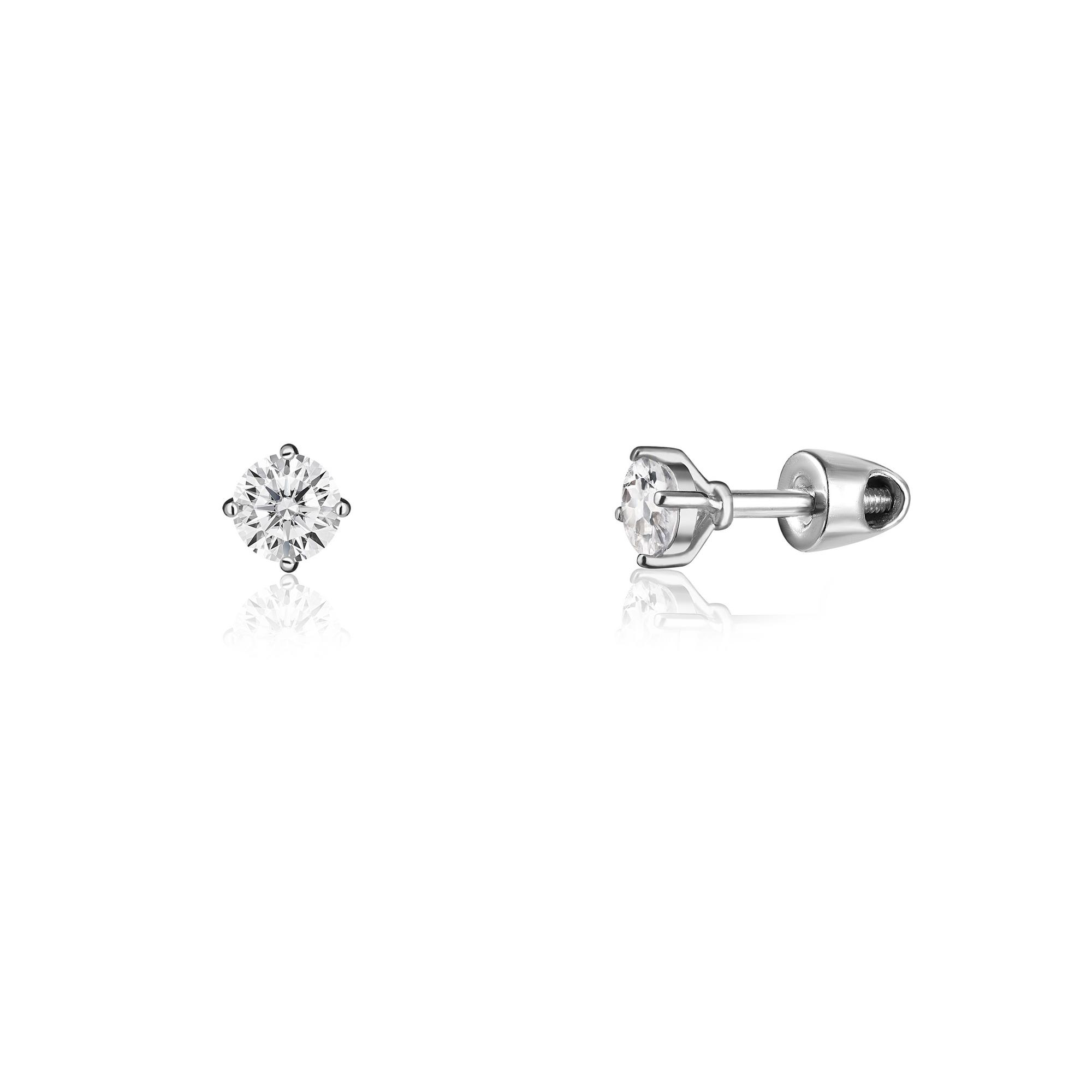 Серьги Crystal Circle с натуральным камнем