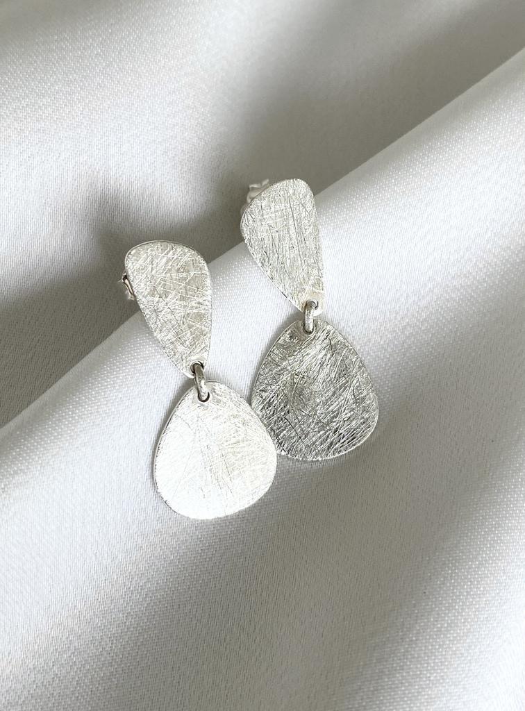 Earrings "2 drops"