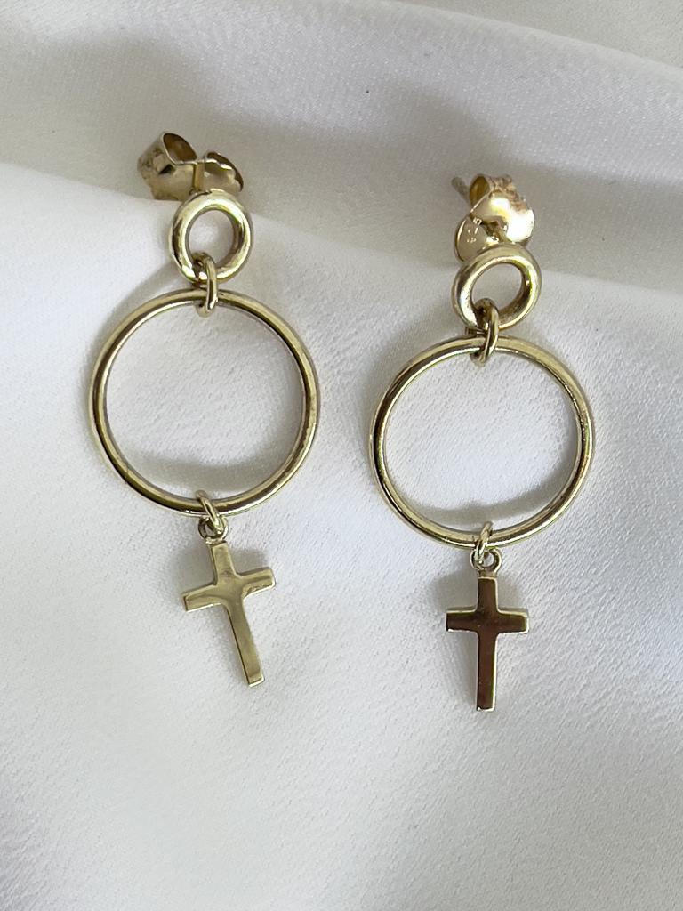 Earrings "Small crosses"
