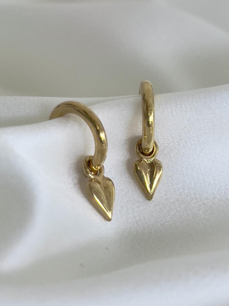 Earrings "Small hearts"