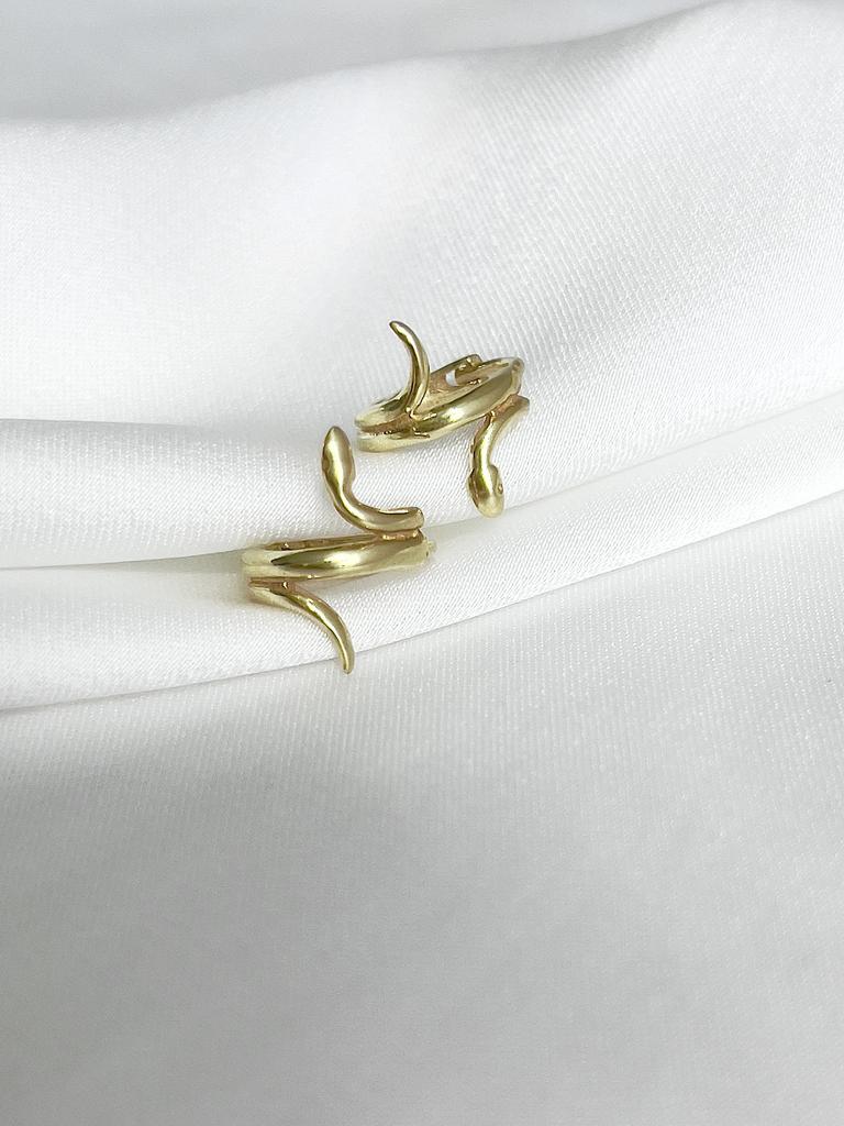 Earrings "Small Snake"