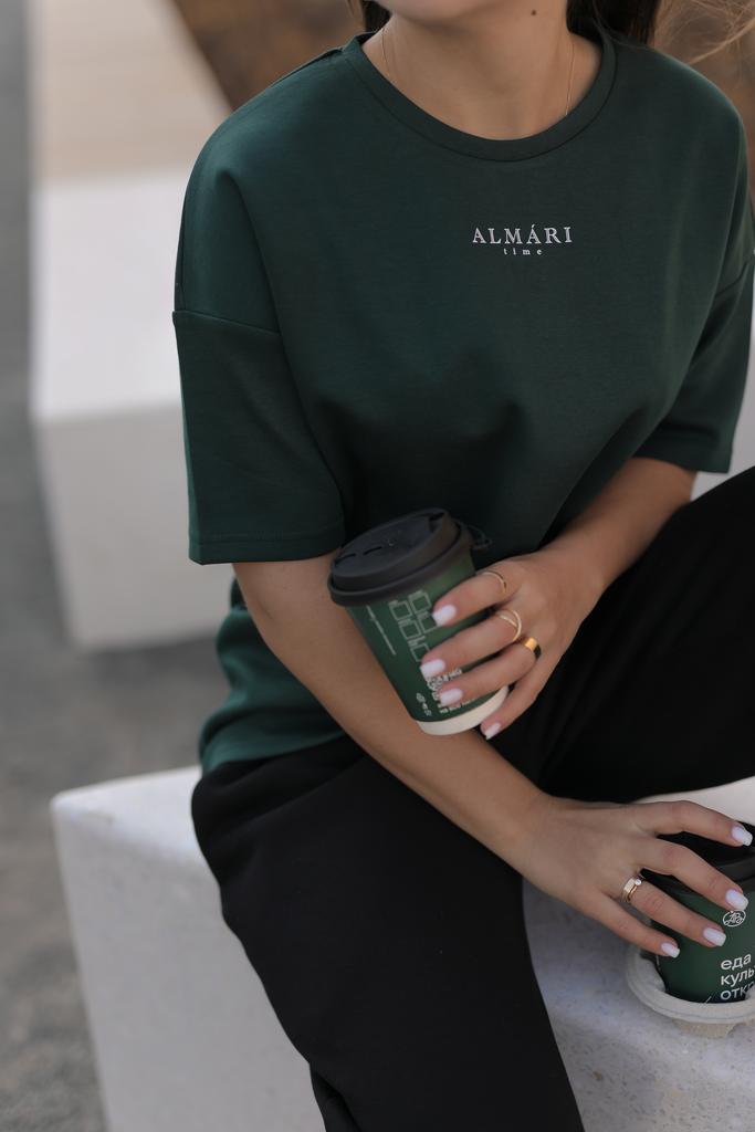 Футболка ALMÁRI green женская