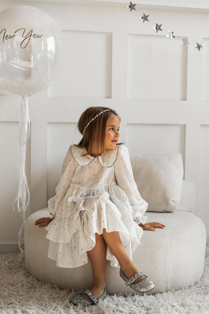 Нарядное муслиновое платье