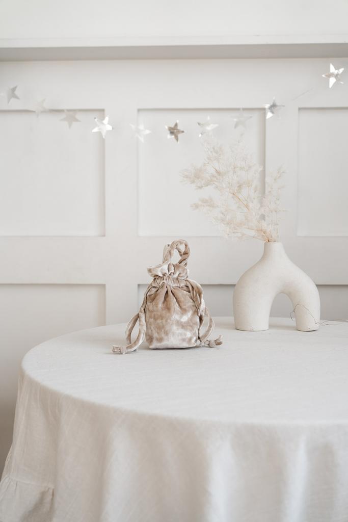 Сумочка из бархата