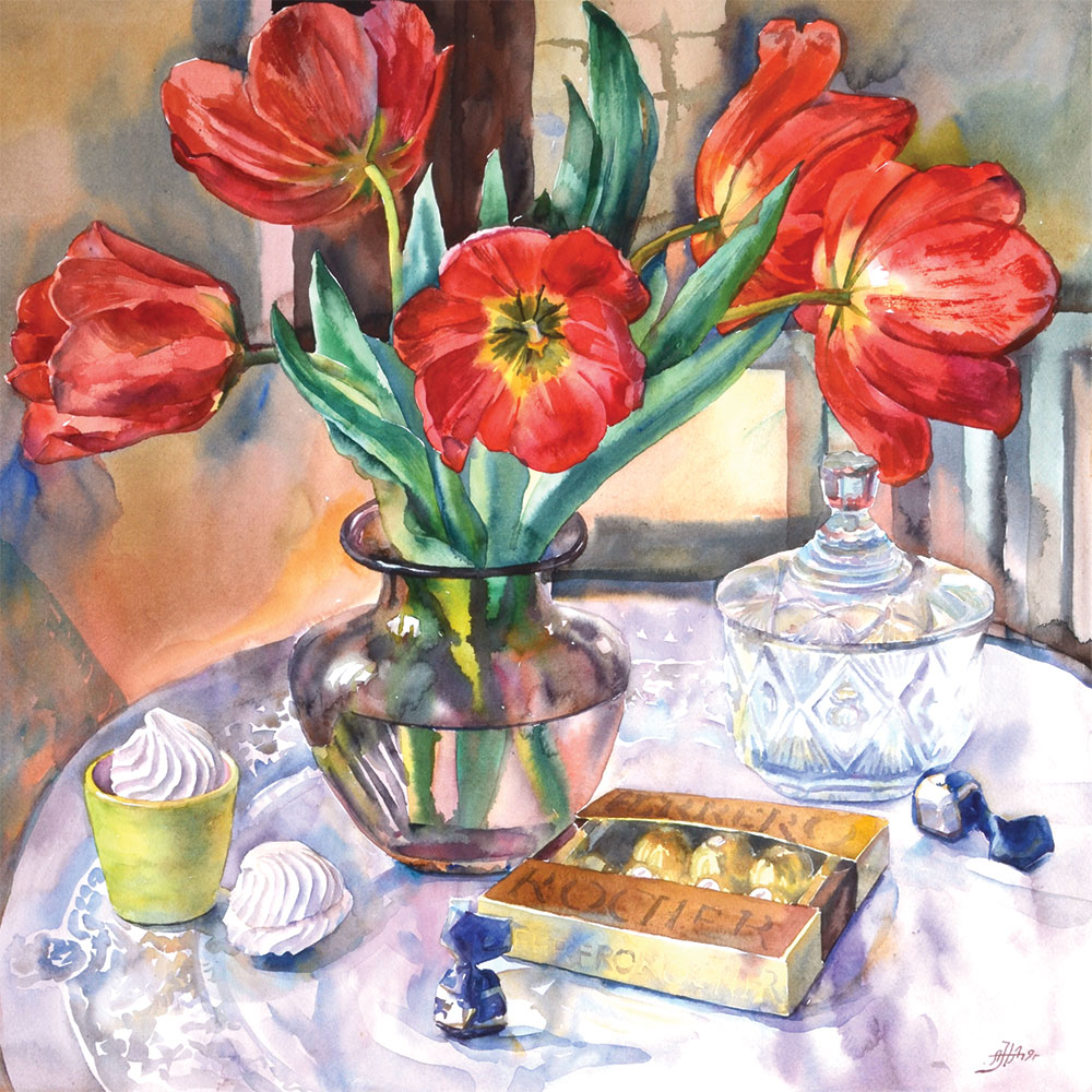 Открытка "8 марта"