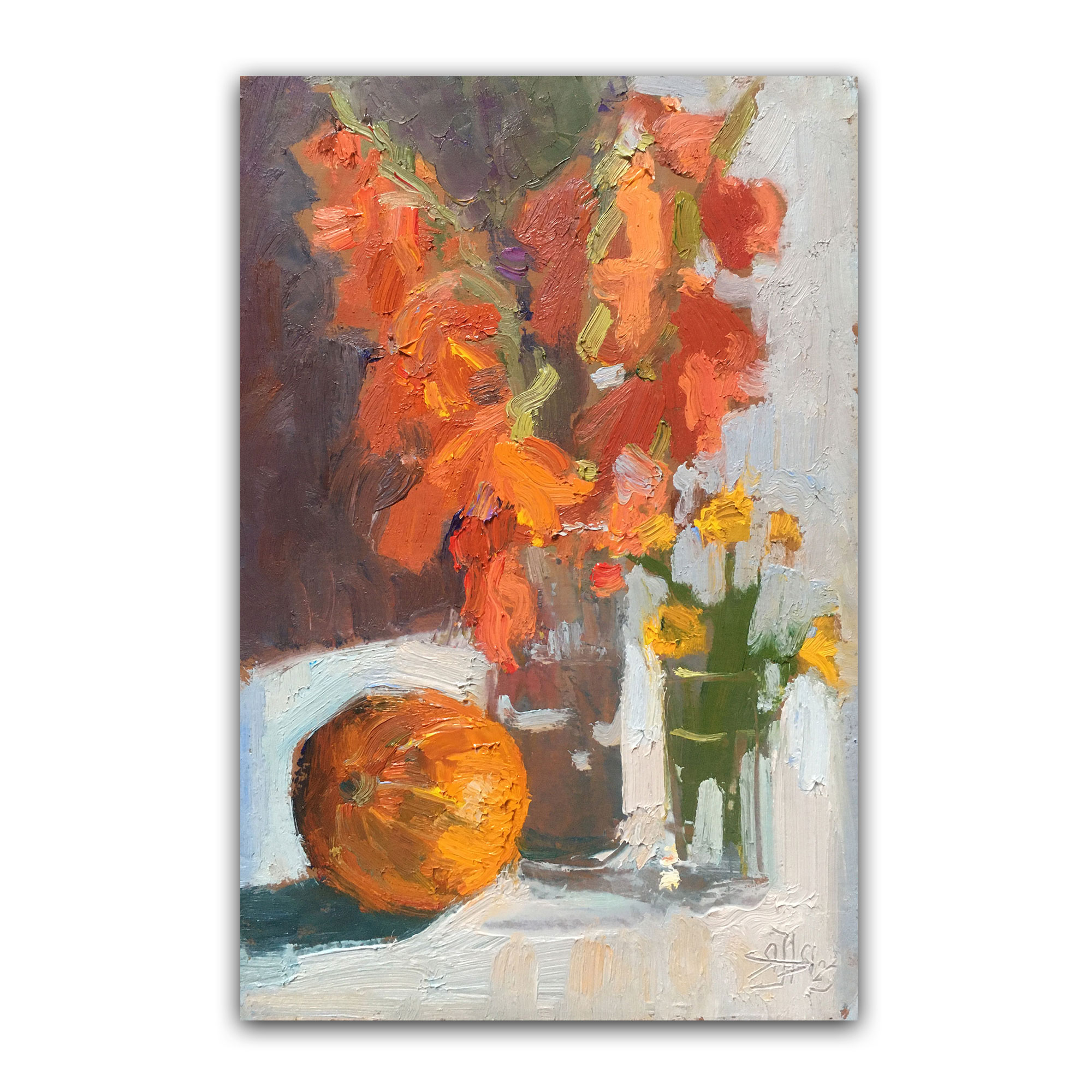 Картина "Оранжевый"