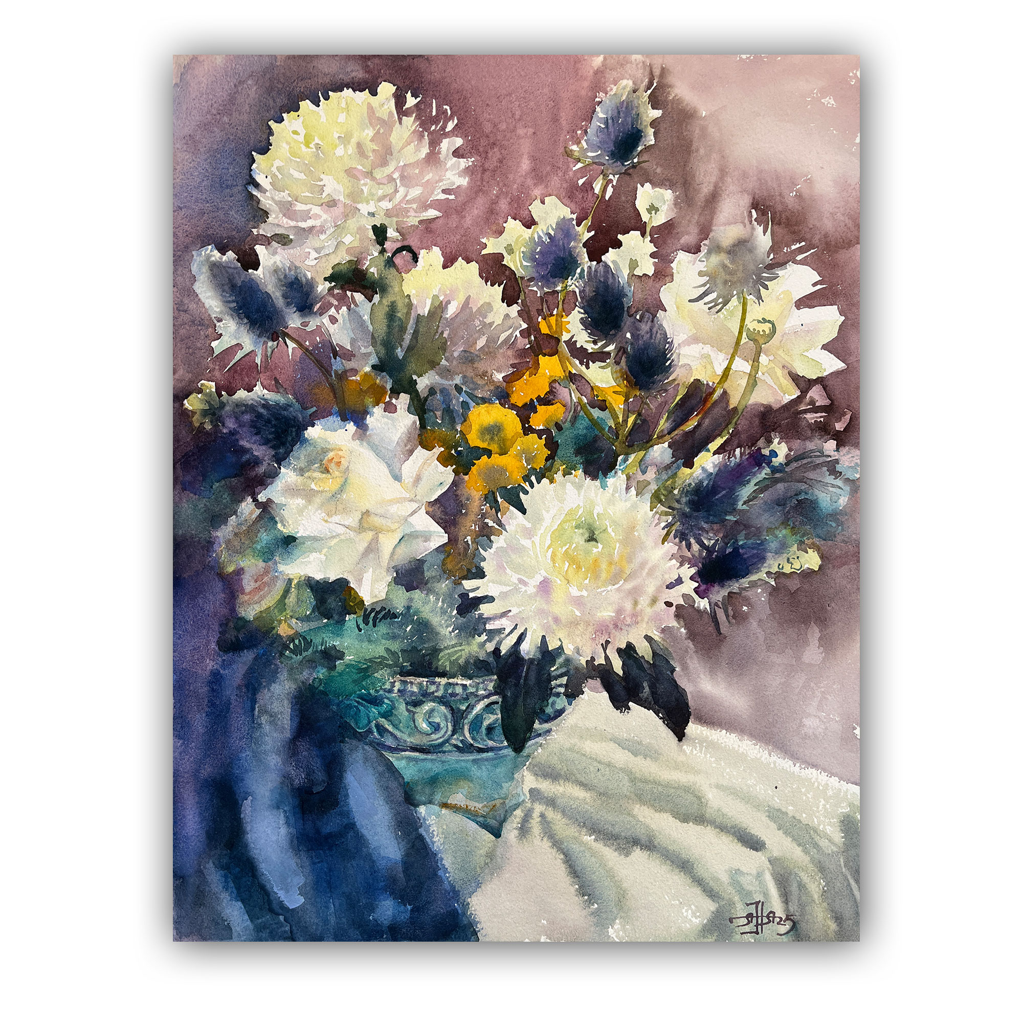 Картина "Синяя прилюдия"