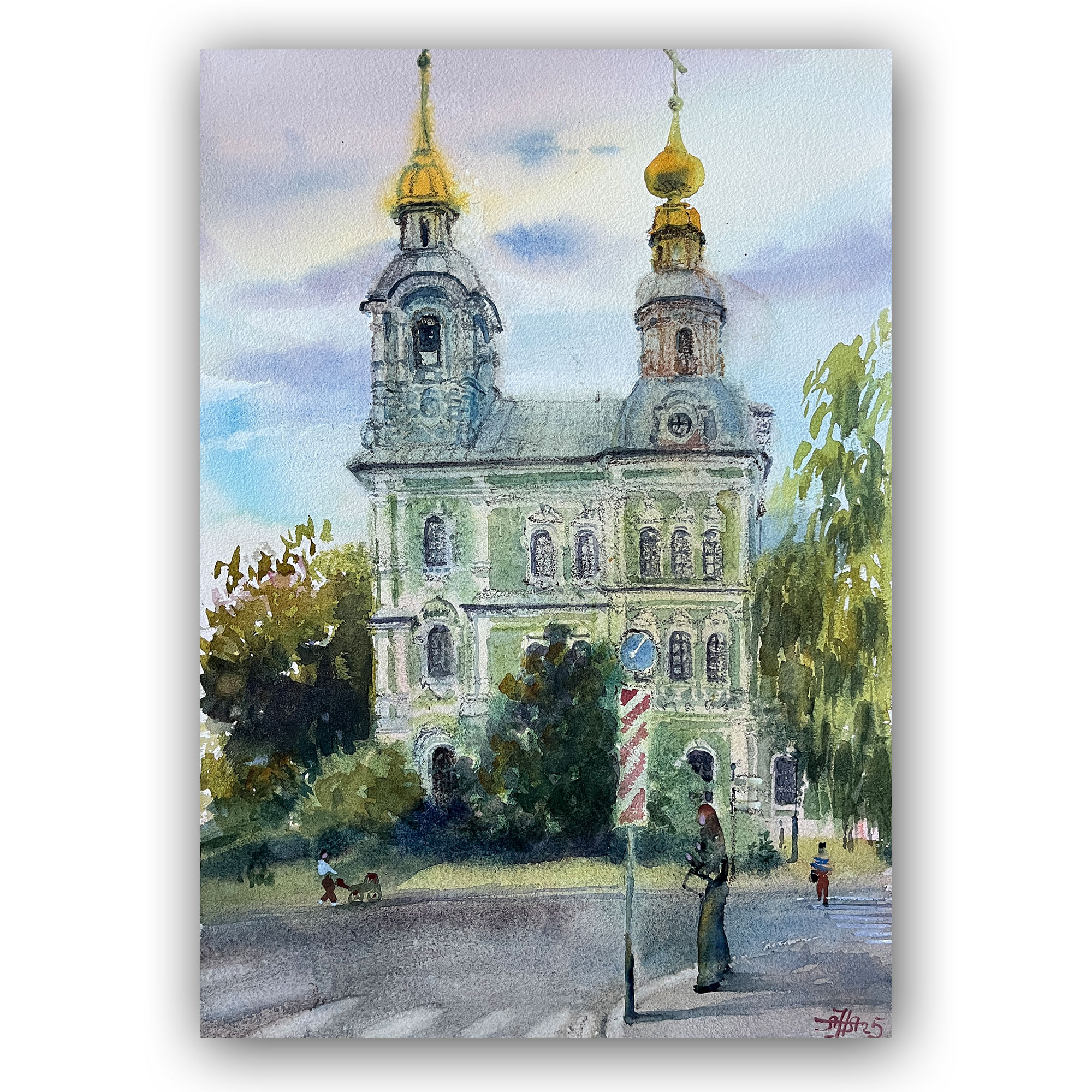 Картина "Никитская церковь"