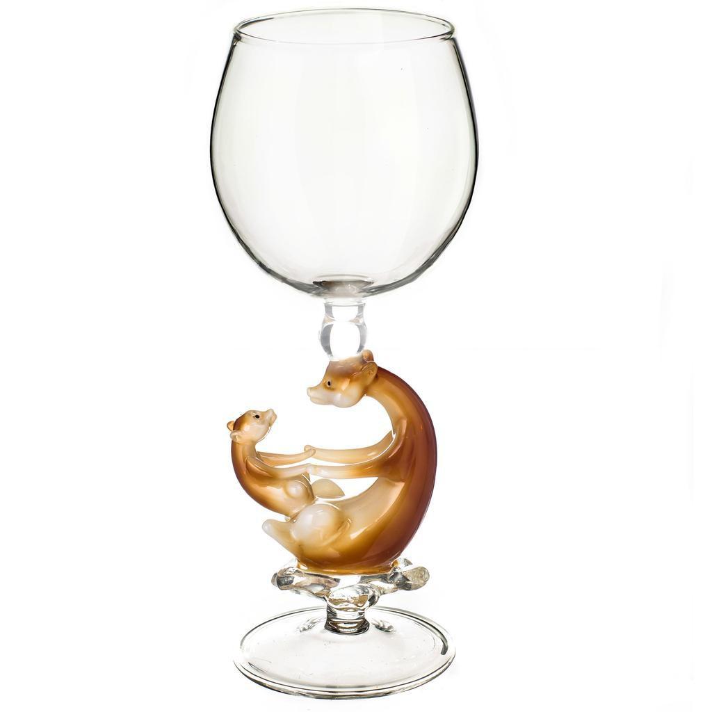 036935 / Бокал для вина "Умка с мамой"