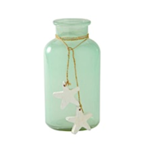046482 /Нефритовая ваза со звездами, 16,5х6,7см