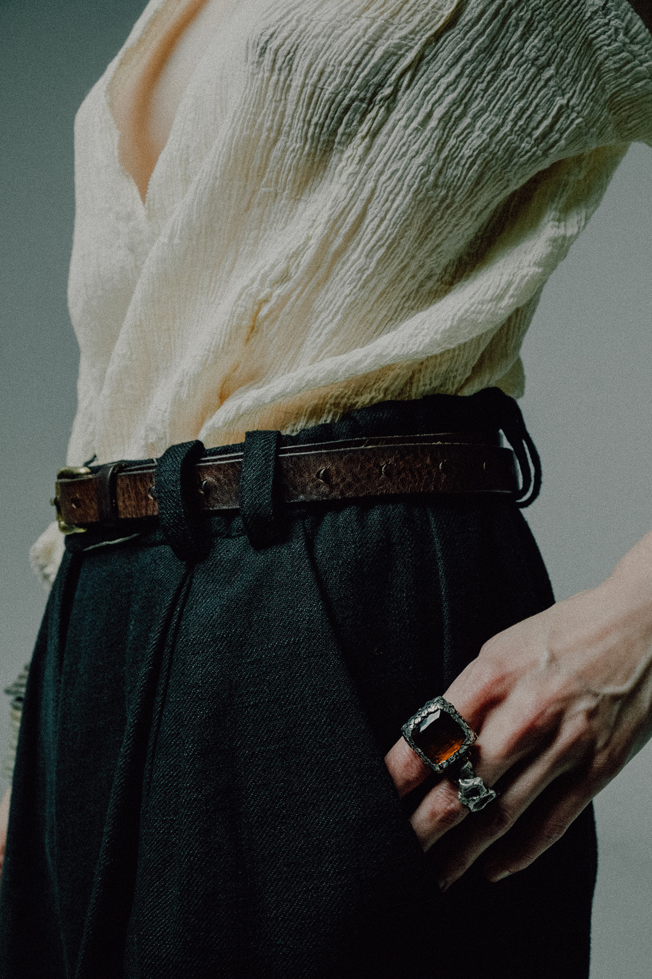 Брюки угольные