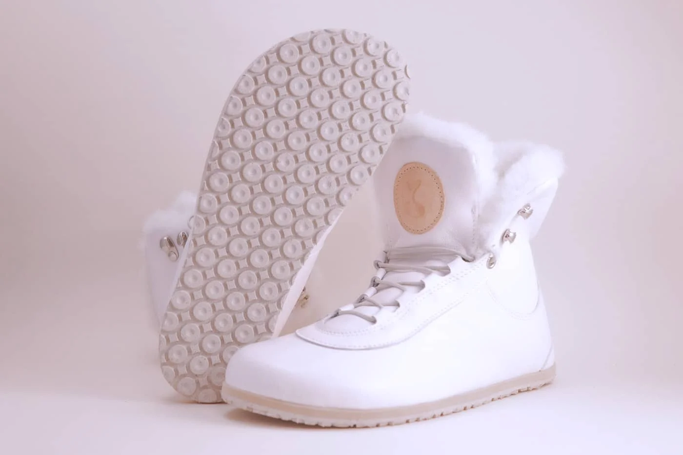 Jenon Leather Snowflake White 41