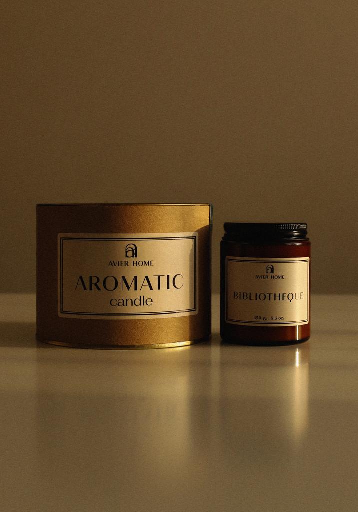 Свеча ароматическая | BIBLIOTHEQUE | 150 гр.