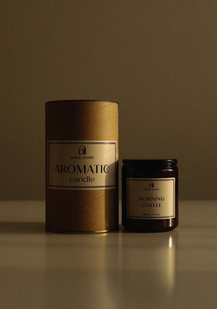 Свеча ароматическая | MORNING COFFEE  |  220 гр.