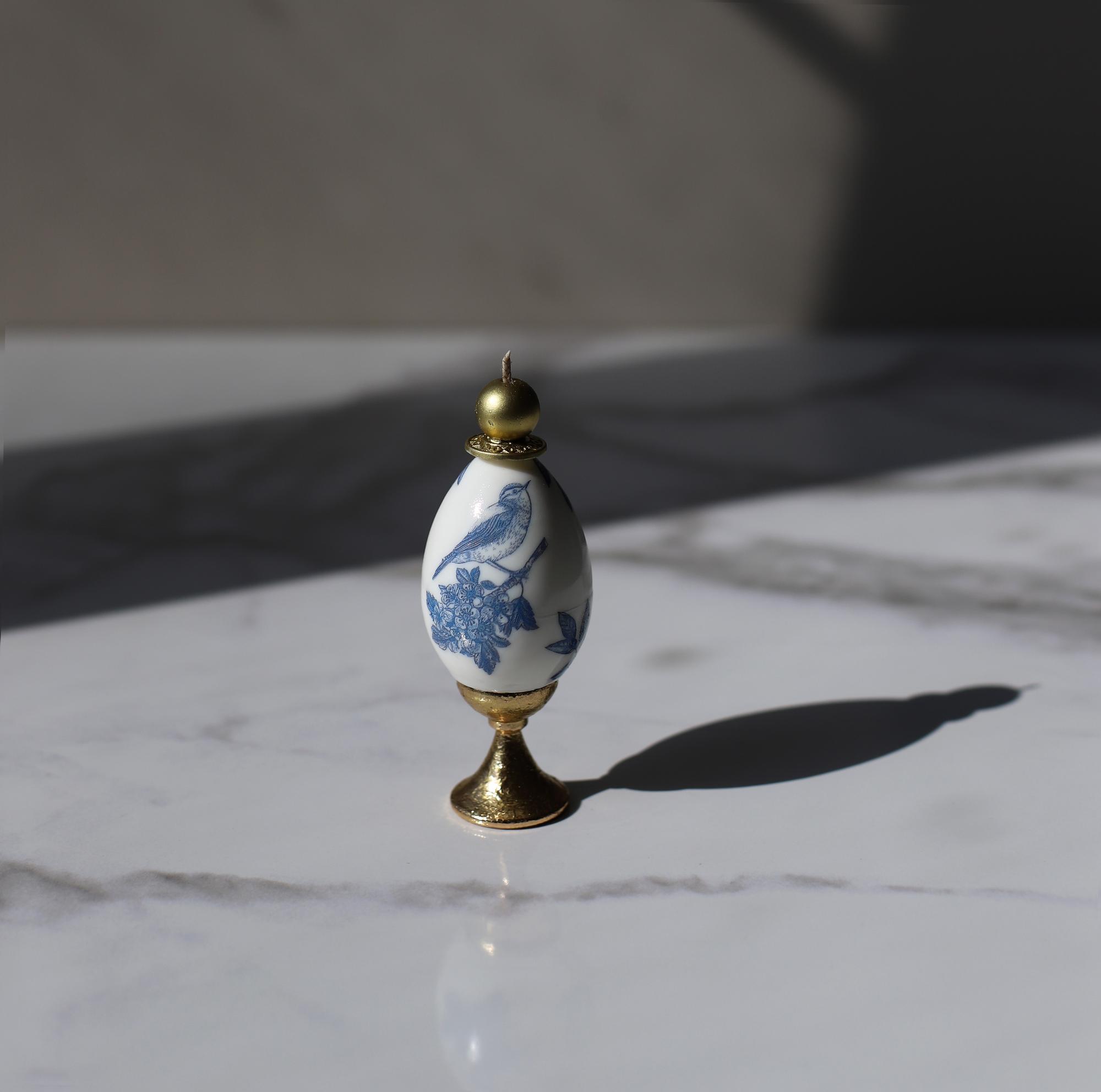 Декоративная свеча  | CERAMIC CANDLES  х  SPRING BIRD