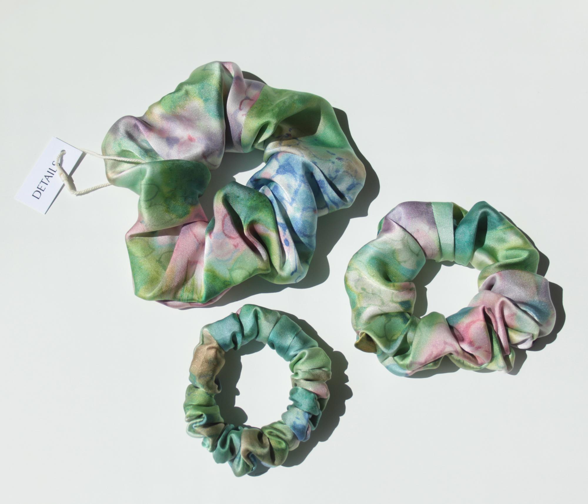 Резинка для волос — Гортензии