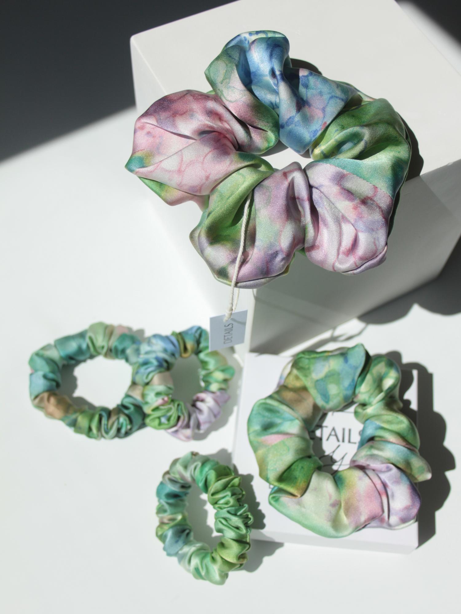 Резинка для волос — Гортензии