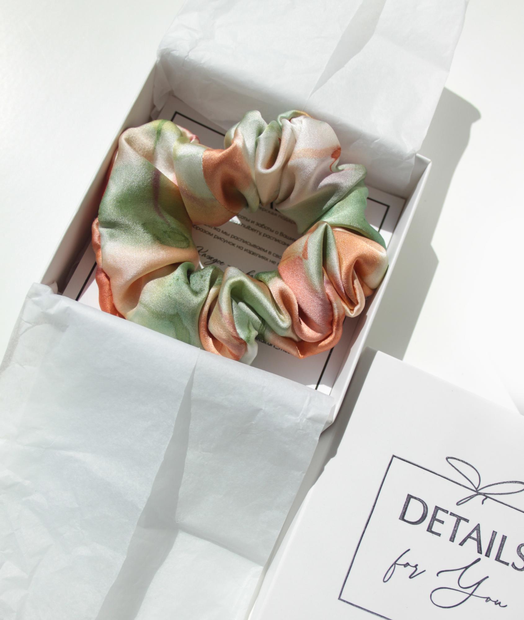 Резинка для волос — Песок и зелень