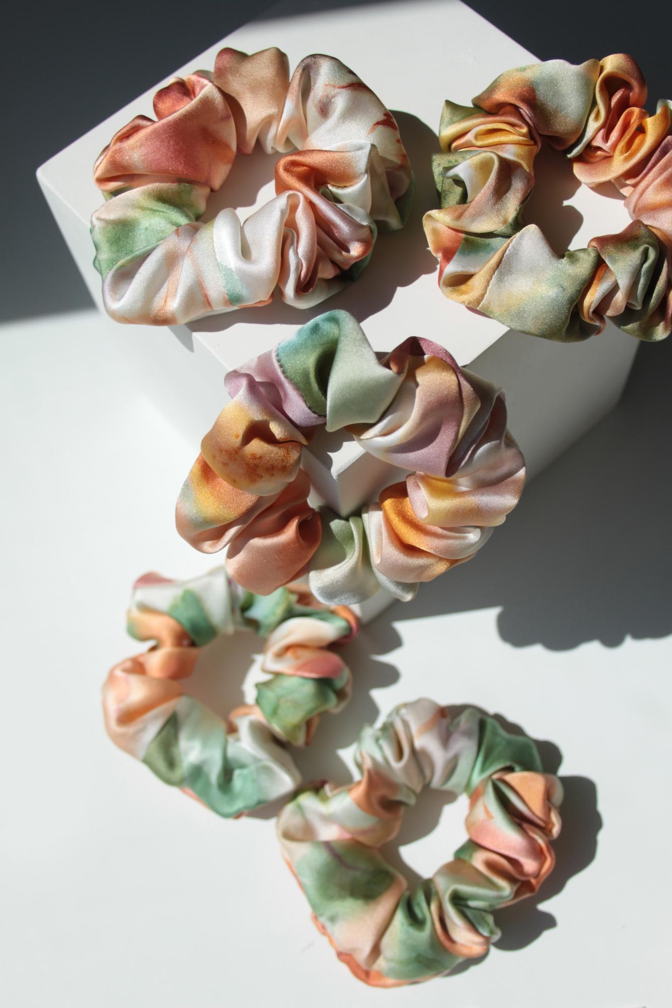 Резинка для волос — Песок и зелень