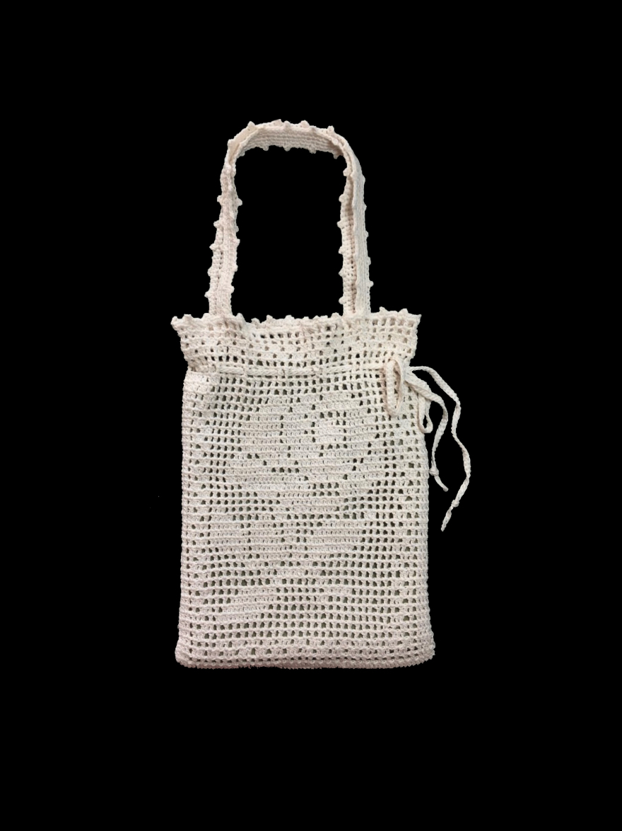 Rose drawstring bag