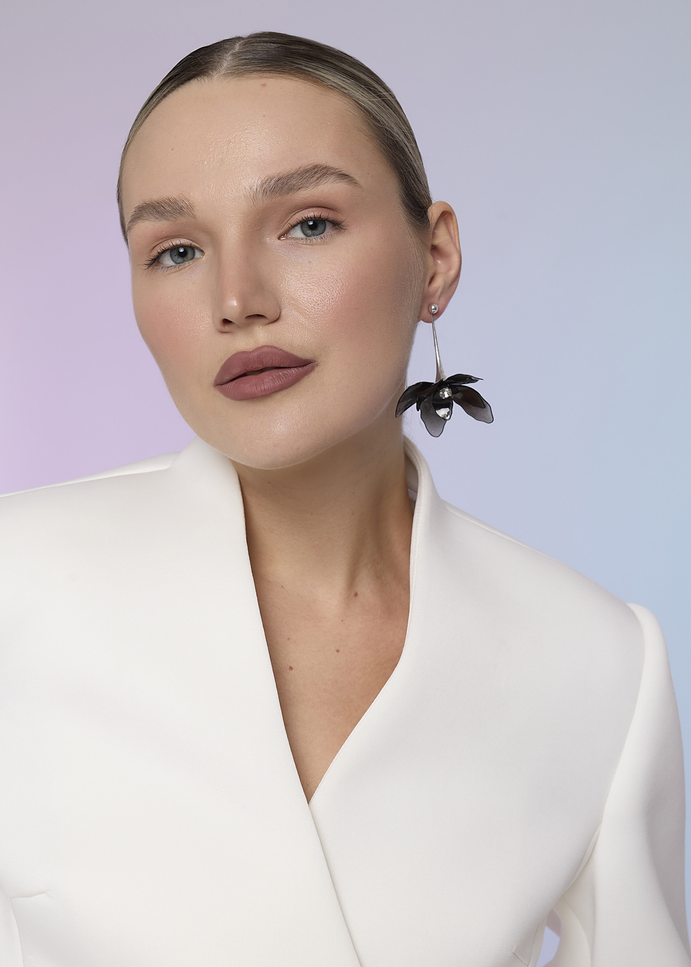 Poussette violet black