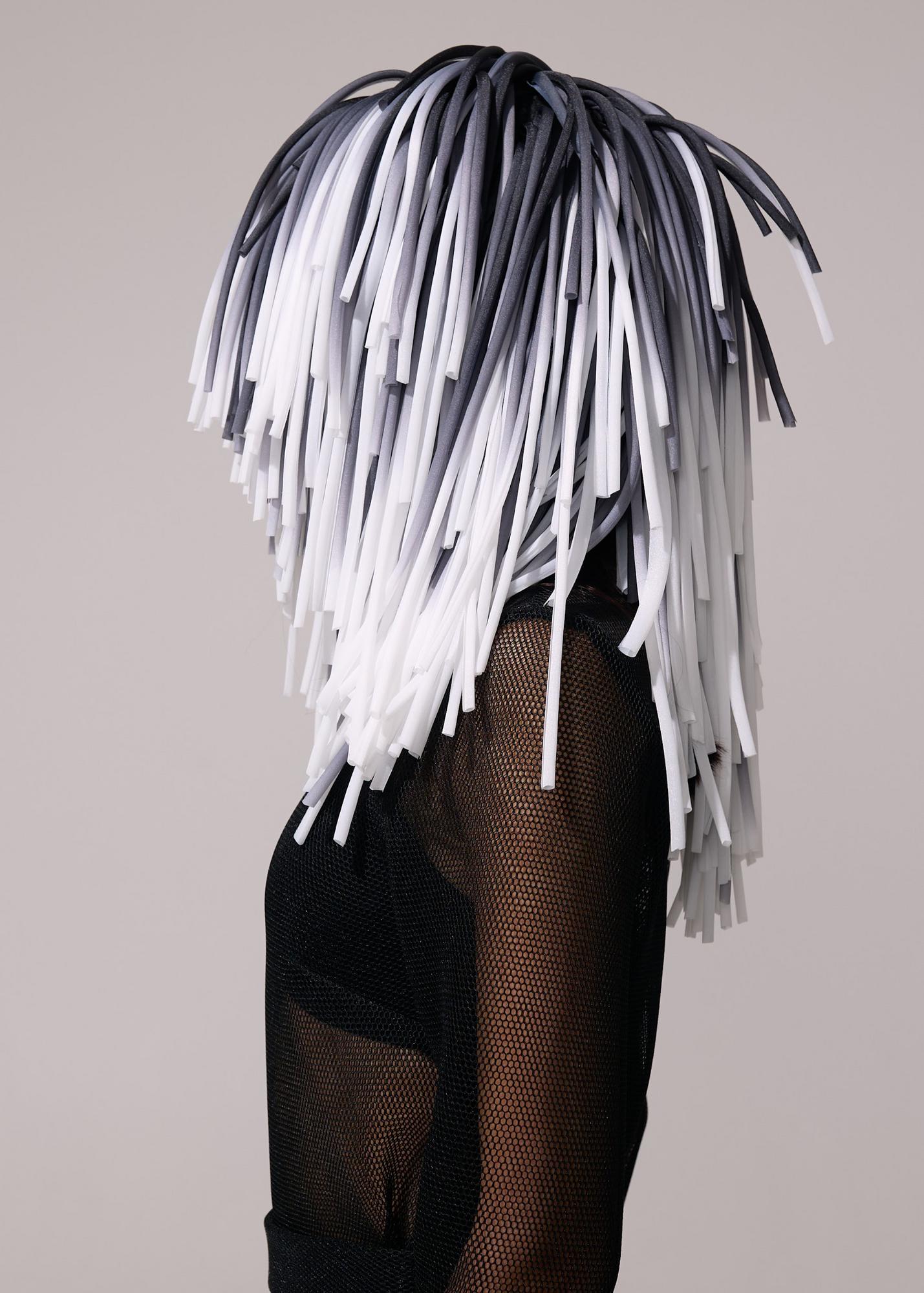 Hat Epheria, black and white degrade