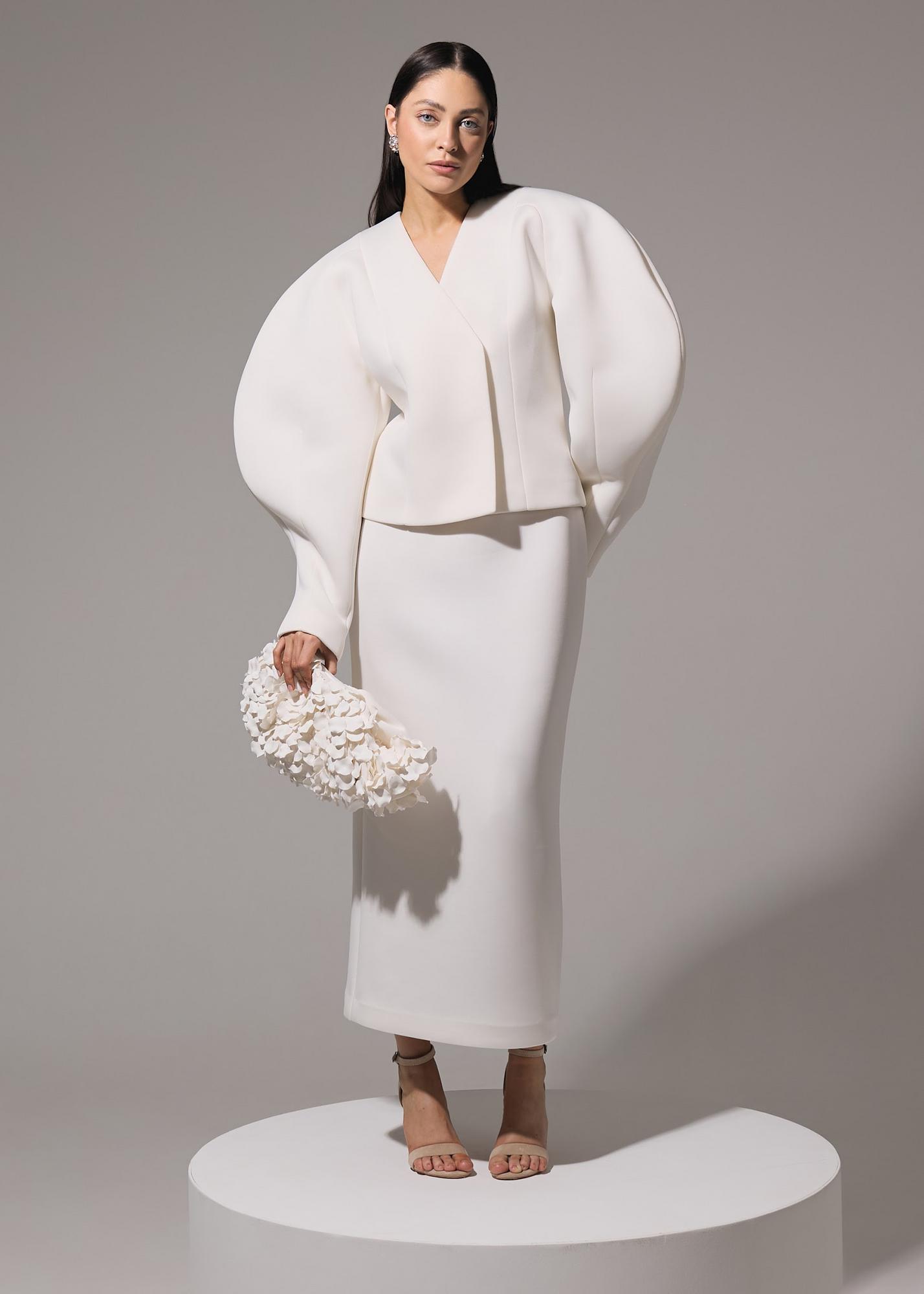 Jacket Polfera, milky