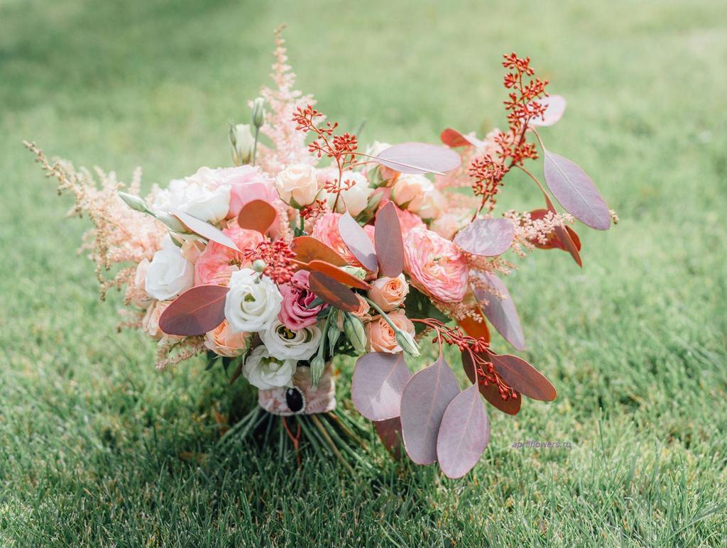 Букет невесты "Очарование осени"