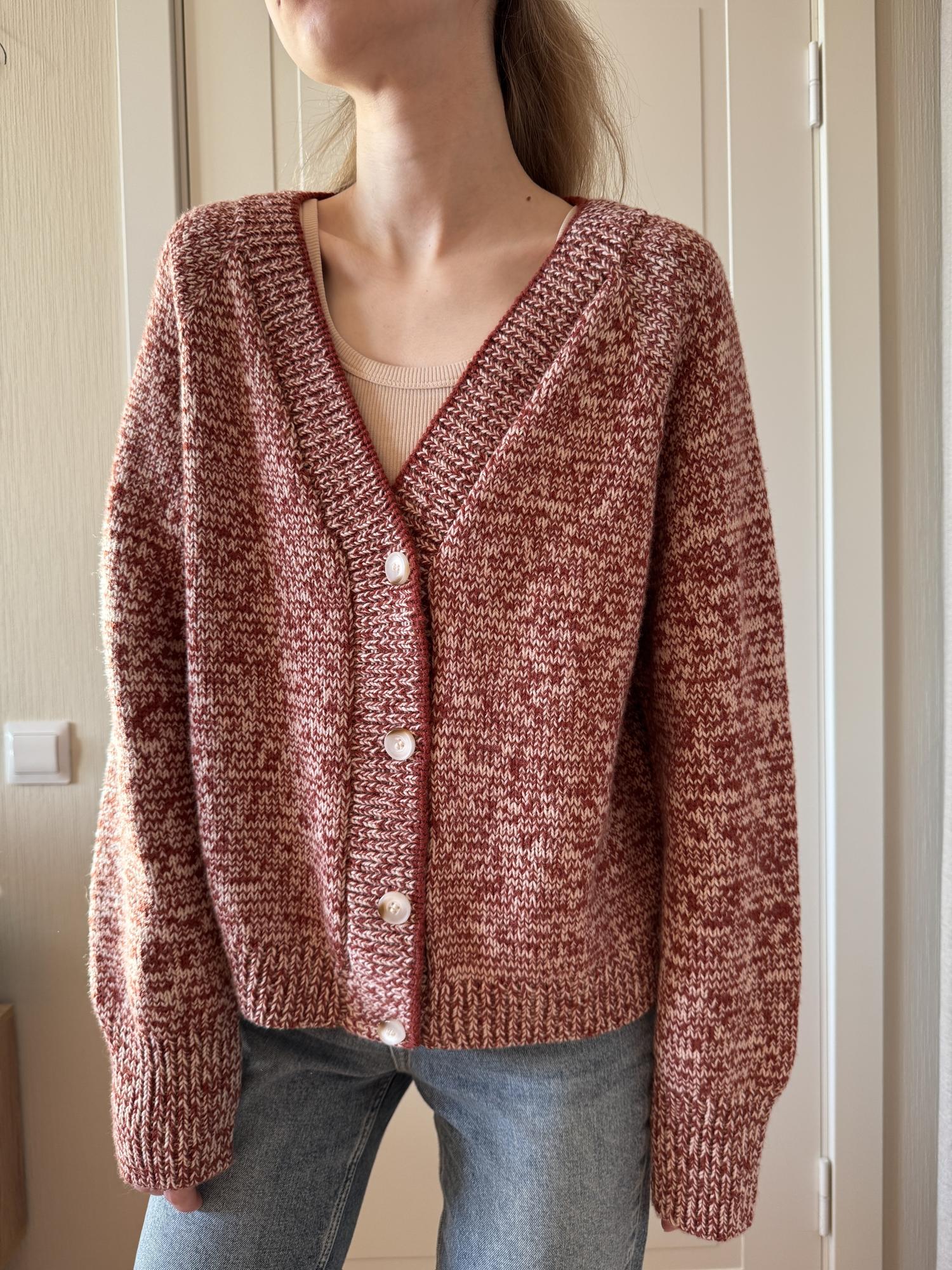 НЕЖНЫЙ КАРДИ без декоративного волана