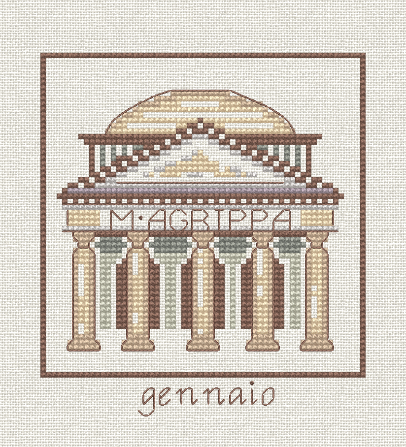 Сalendario Italiano. GENNAIO