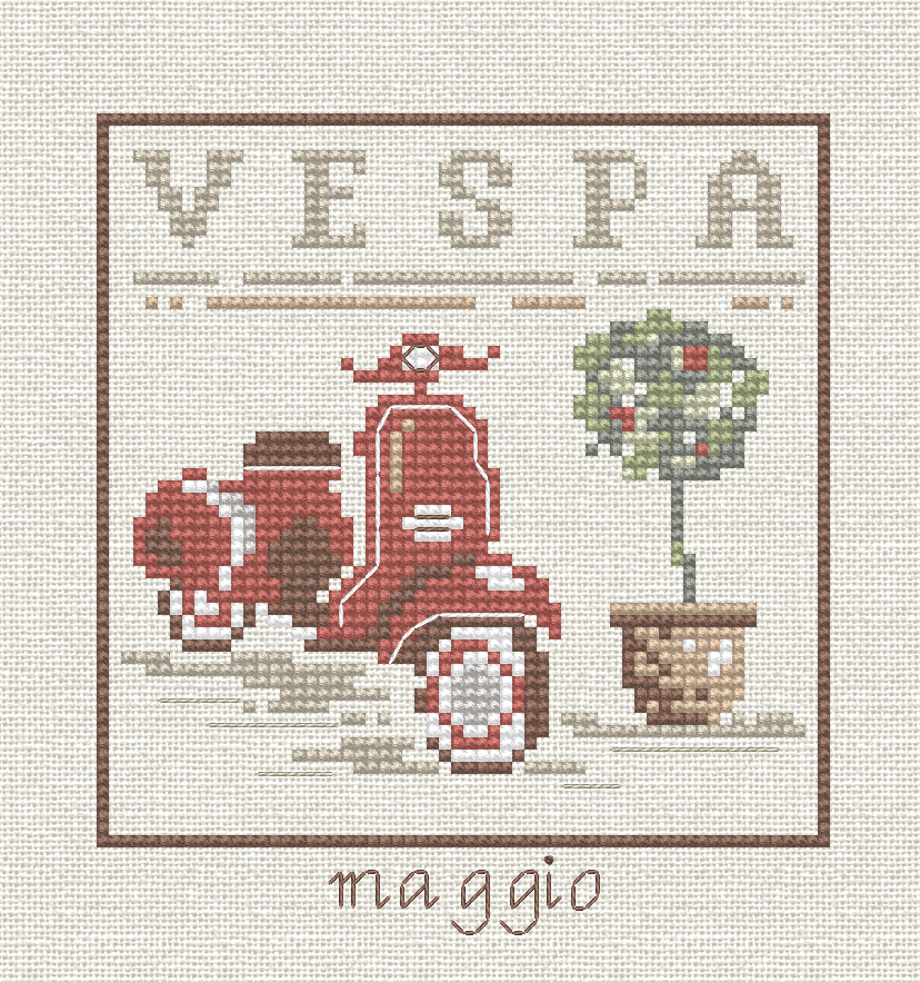 Сalendario Italiano. MAGGIO