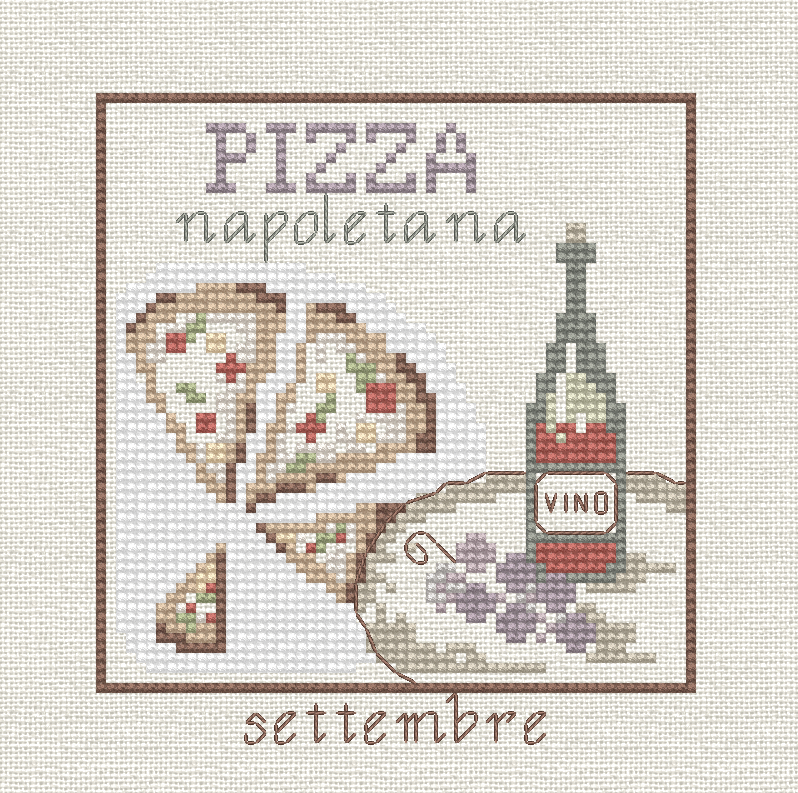 Сalendario Italiano. SETTEMBRE