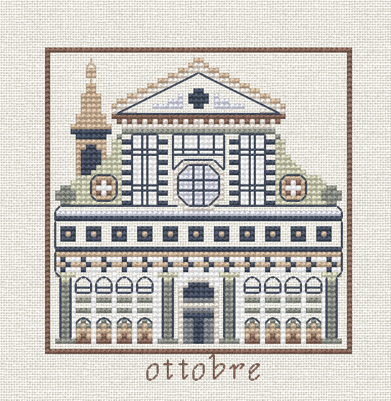 Сalendario Italiano. OTTOBRE