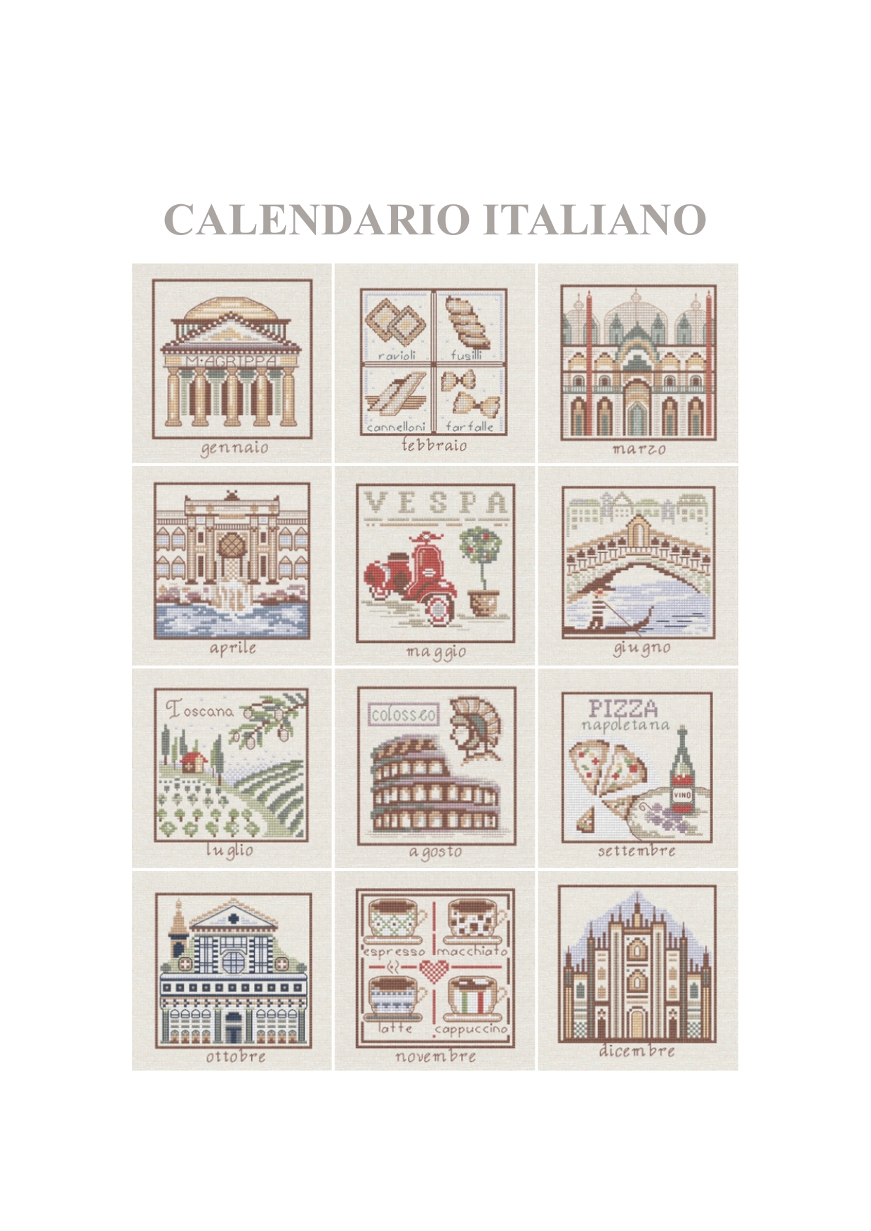 Calendario Italiano