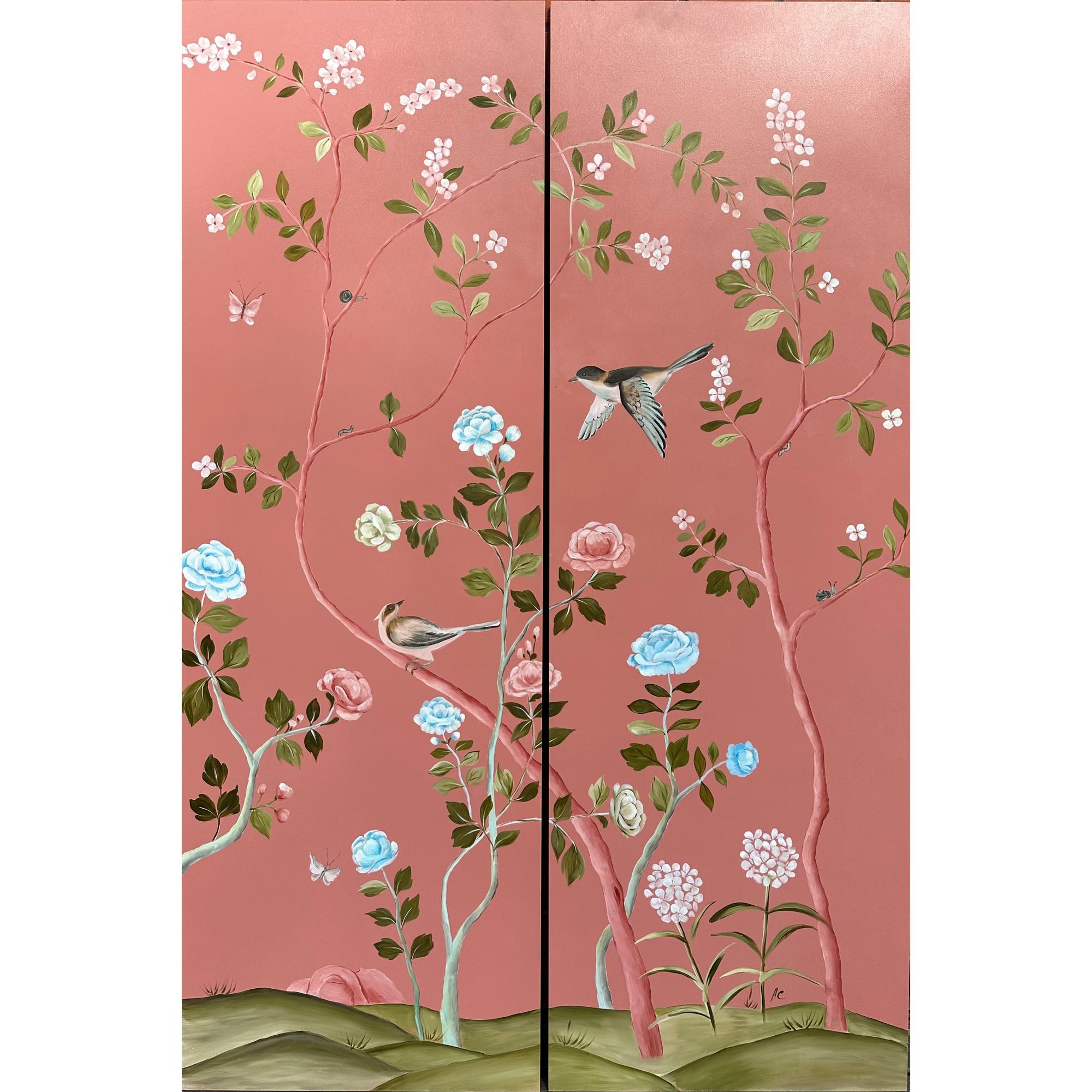 CHINOISERIE_diptych_PINK