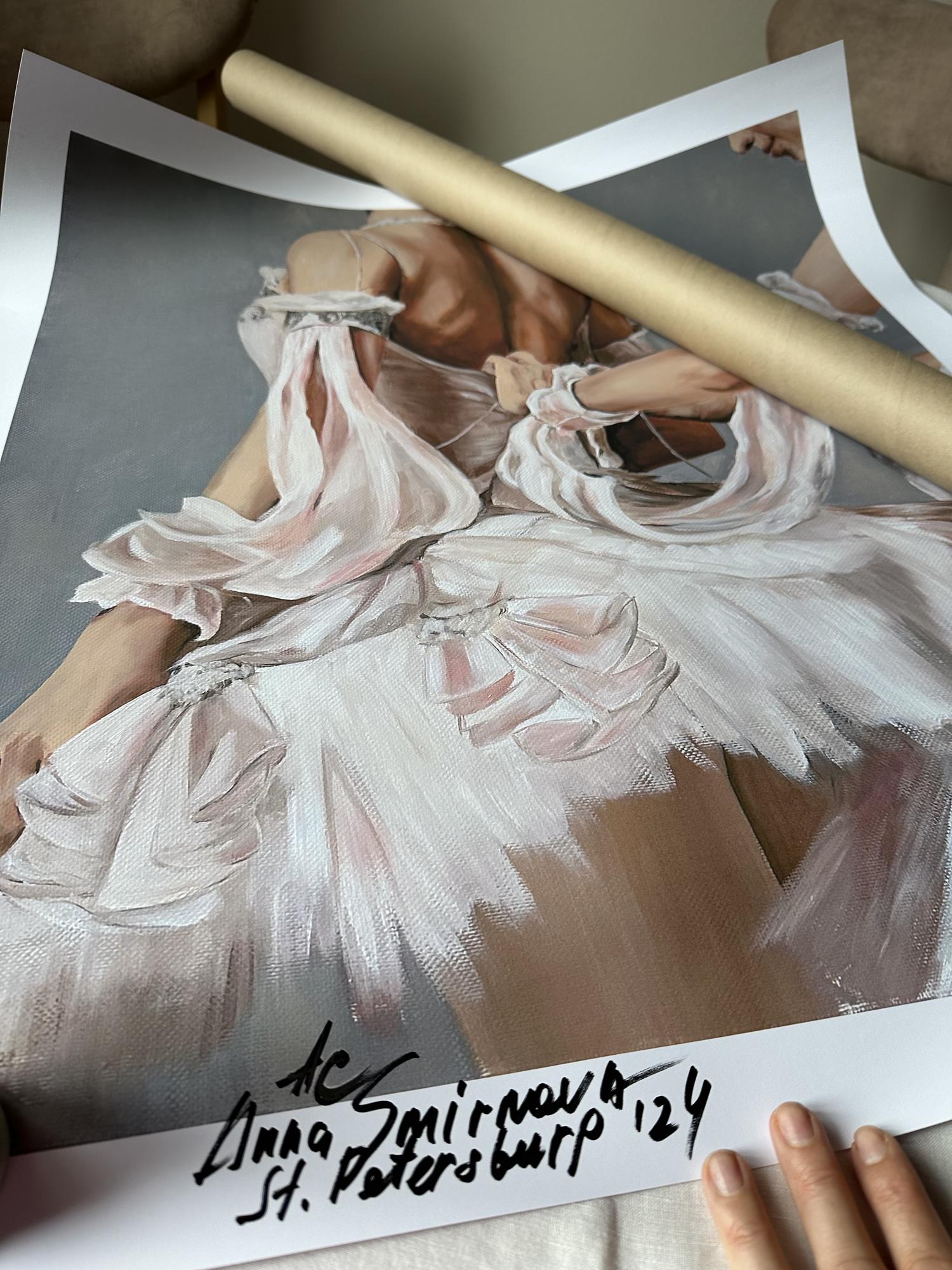 BALLERINAS FINE ART POSTER