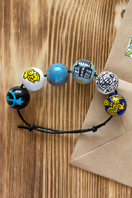 Браслет по мотивам книг о Перси Джексоне #1