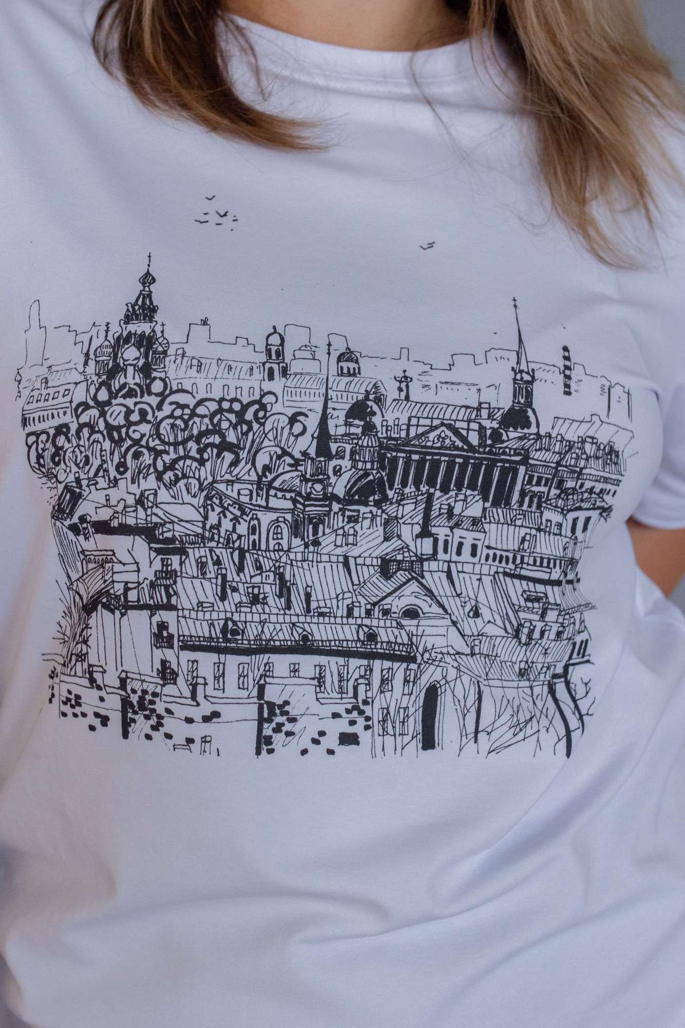 Футболка - Зимний Петербург