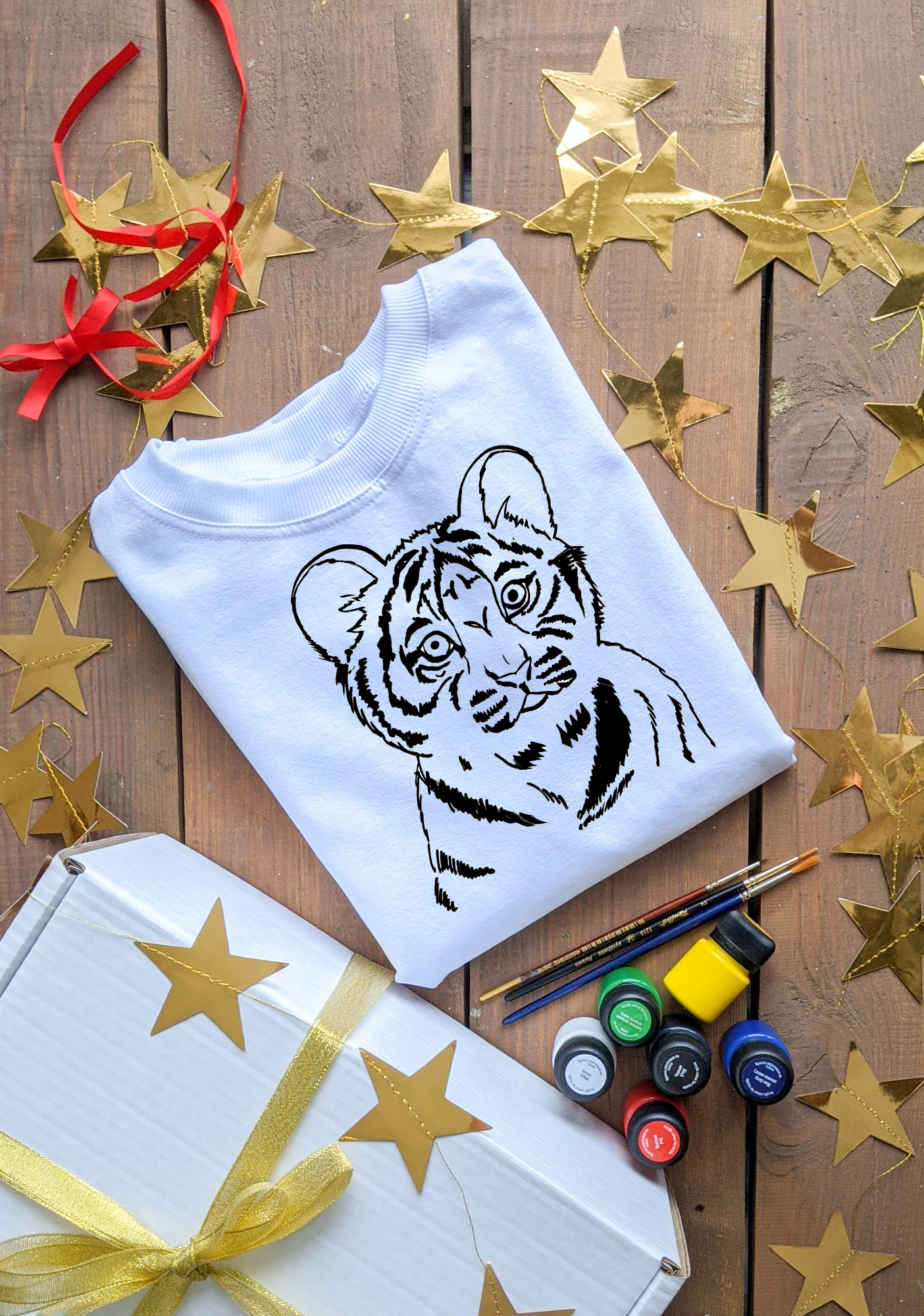 Дашина раскраска - Взрослый Набор со свитшотом